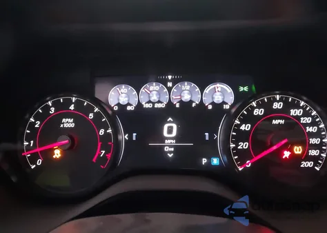 2019 Chevrolet Camaro Ss из США, поврежденный, VIN 1G1FH1R77K0103551